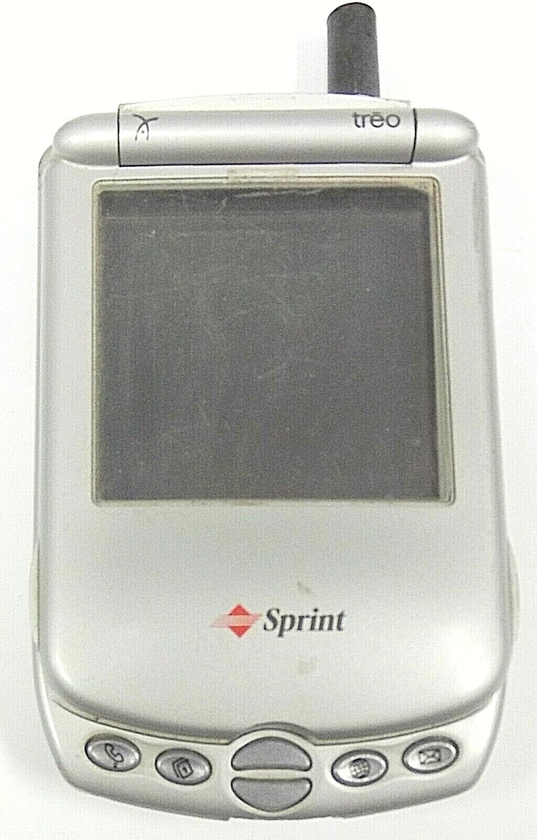 Palm Treo 270 - Gray ( Sprint ) Very Rare Handspring Smartphone