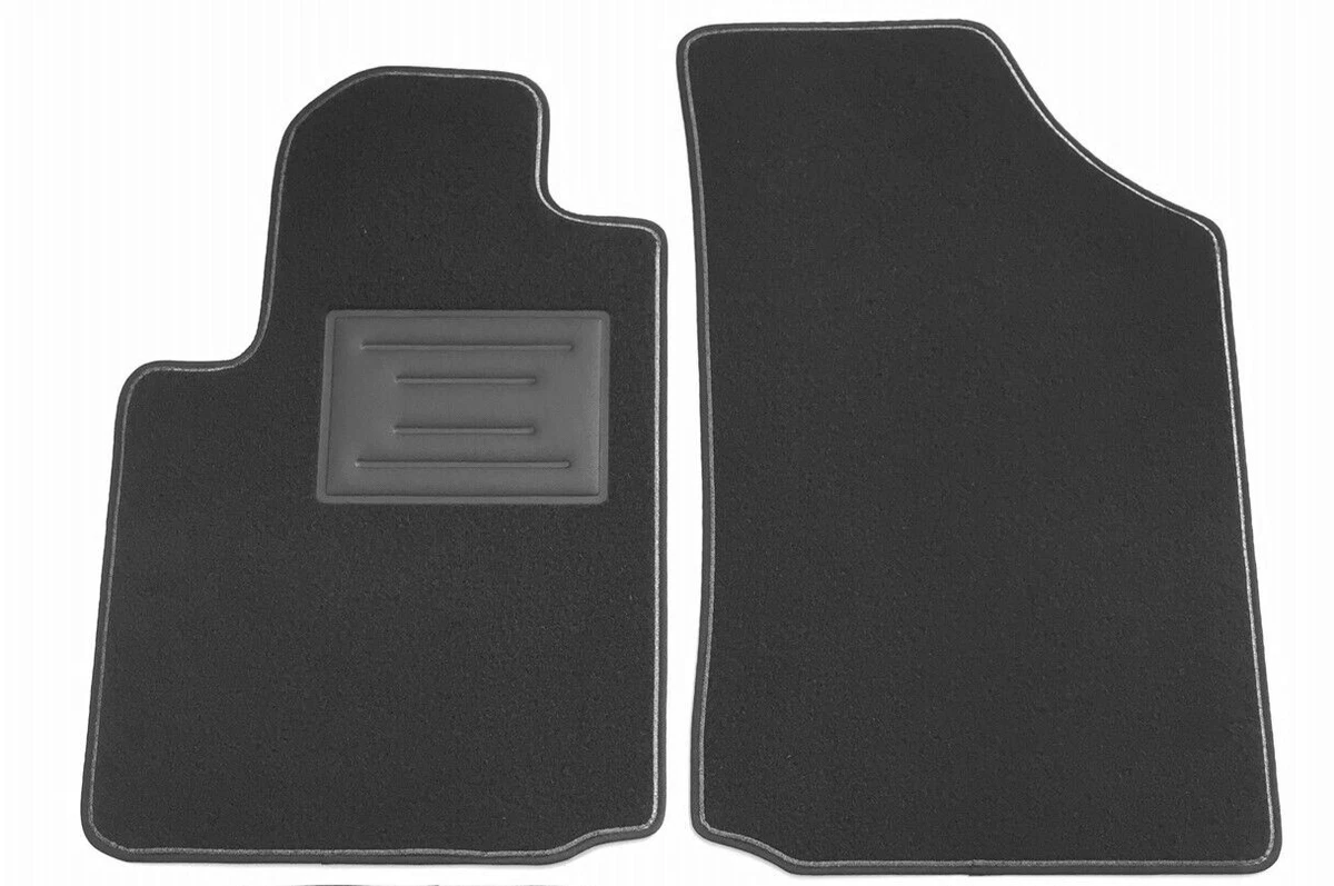 Set di tappetini anteriori in velluto per Citroen C2 (2003 - 2009) - 2