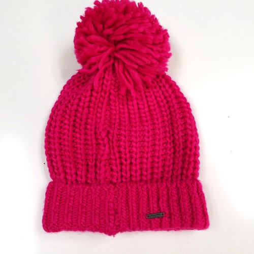 Fitch Red Winter Pom Beanie Hat 