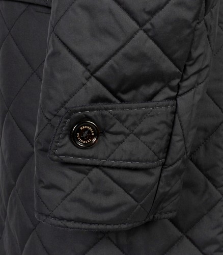 Brunello Cucinelli Cashmere / Nylon Reversible Coat - L - $5495 Retail - Picture 20 of 22