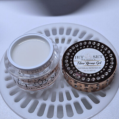 JET SET BEAUTY FIBER XTREME BULDERGEL ''NATURAL EXTENSIONS'' 50ml NEU!