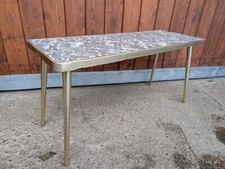 Blumenbank 50er Vintage Blumentisch Rockabilly Retro Blumenständer Hocker 50s 14