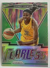 CHINEY OGWUMIKE 2021 Panini Prizm WNBA GREEN Prizm FEARLESS