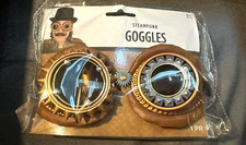 Steampunk Spikes Goggles Victorian Welding Cyber Gothic Costume NEW