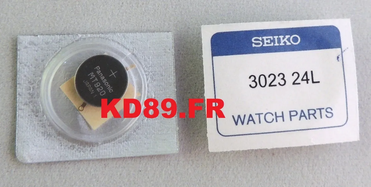 Stejl Risikabel Enkelhed seiko capacitor kinetic watch for 5D22 5D44 5D88 3023 24L part new | eBay