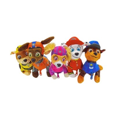 Paw Patrol Plüsch Geldbörse Spielzeug Chase Marshall Skye Rubble Zuma 14 cm