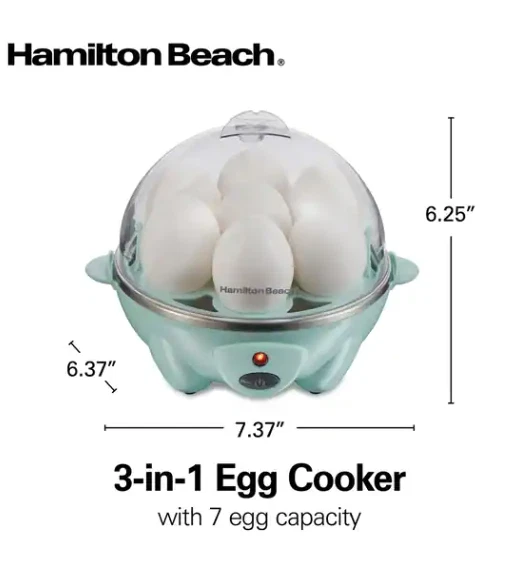 7-Pod Electric Egg Cooker for Perfect Hard Boiled Eggs Fast 7-Pod Electric Egg Cooker for Perfect Hard Boiled Eggs Fast
