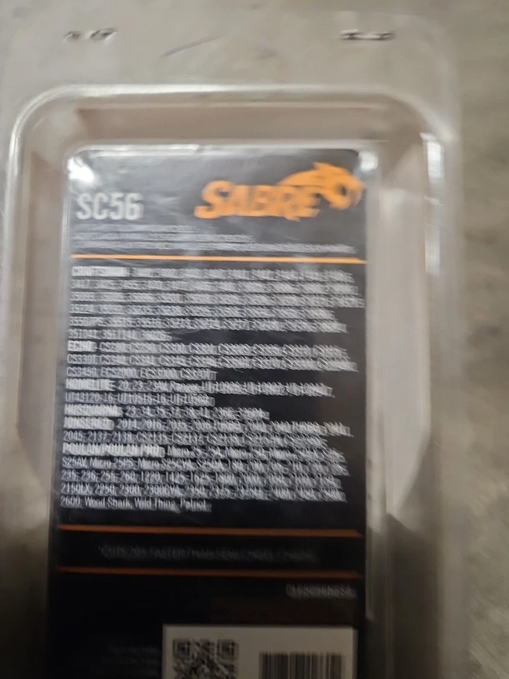 Motosierra 16" 56DL 3/8" LP .050" Semi-Cincel Reducido Retroceso Titanio Husqvarna Foto 4 de 4