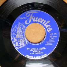 BOVEA y sus Vallenatos MERENGUE 45 AY COSITA LINDA Pensando En Ti  FUENTES  #200