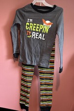 Boys Halloween Pajamas PJs Sleepwear, Nwt 7