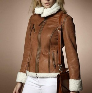 fur lined biker jacket womens