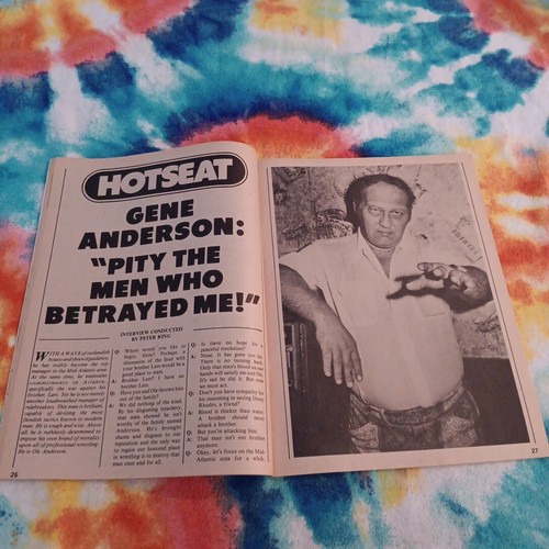 Inside Wrestling Magazine February 1981 Ted DiBiase Bob BACKLUND/ Cover - Picture 12 of 20