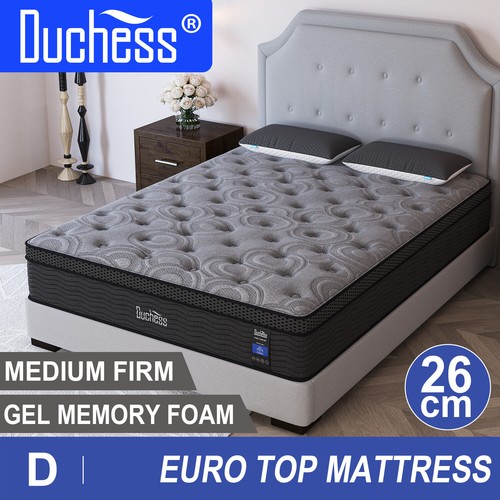 Duchess Mattress Queen Double King Single Bed Pocket Spring Gel Memory Foam - Picture 20 of 27