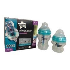 Tommee Tippee Advanced Anti-Colic 9oz Bottles NEW 4 Pack  2 Xtra Used Bottles
