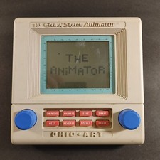 Etch A Sketch Animator - Electronic E-A-S 80'S Ohio Art Vintage Electronic Toy M
