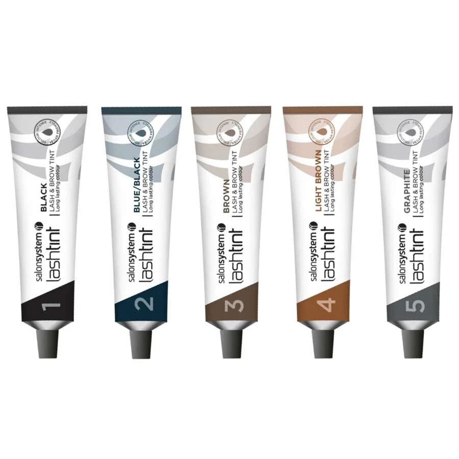 Salon System Professional Eyelash Eyebrow Tint Dye 15ml - CHOOSE SHADE -