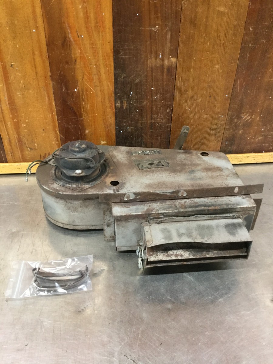 MG MGB • Original Smiths Heater Box w/ Blower Motor, KMG1258