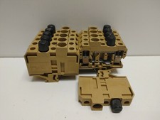LOT OF 10 GUARANTEED GOOD! WEIDMULLER 10A TERMINAL BLOCKS SAKS6