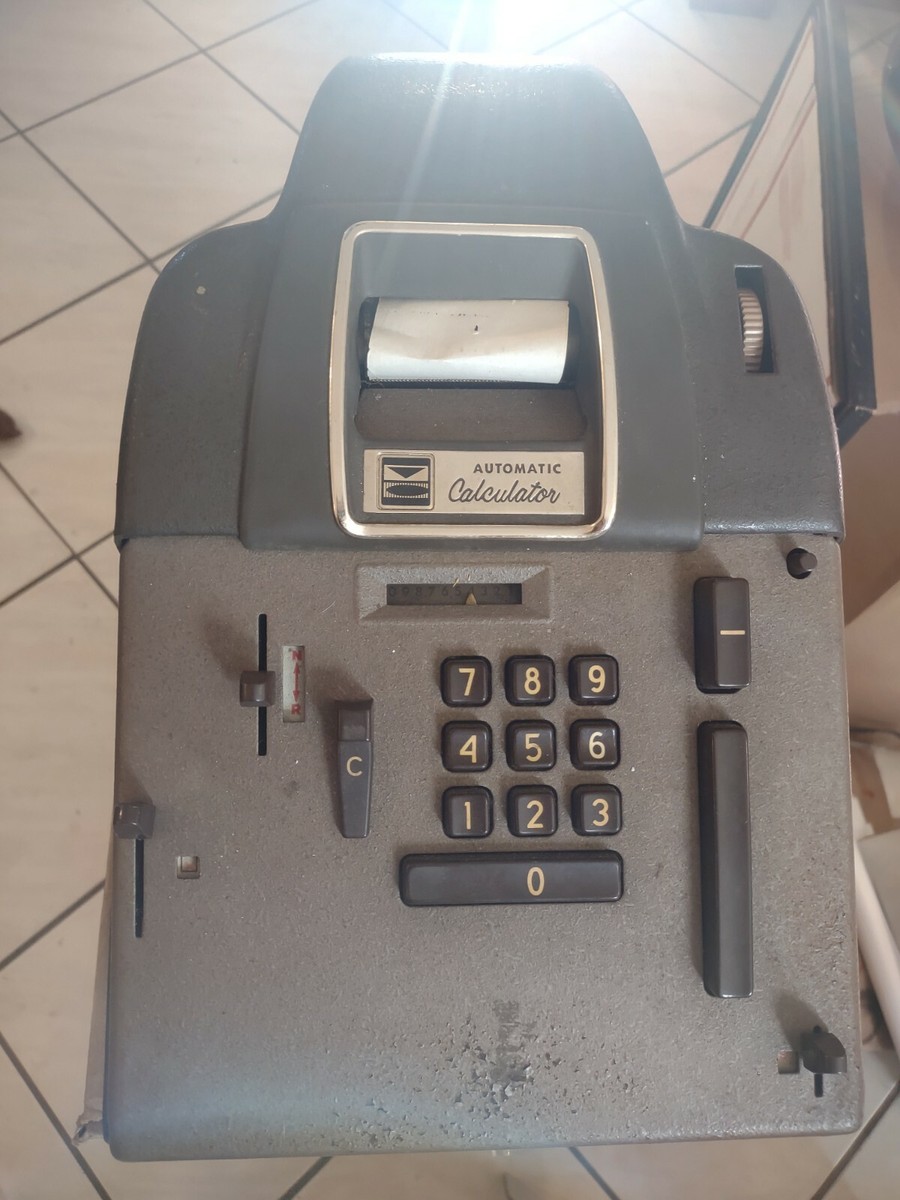Victor Automatic Calculator Model #73 85 54 No Plug Not Victor Automatic Calculator Model #73 85 54 No Plug Not