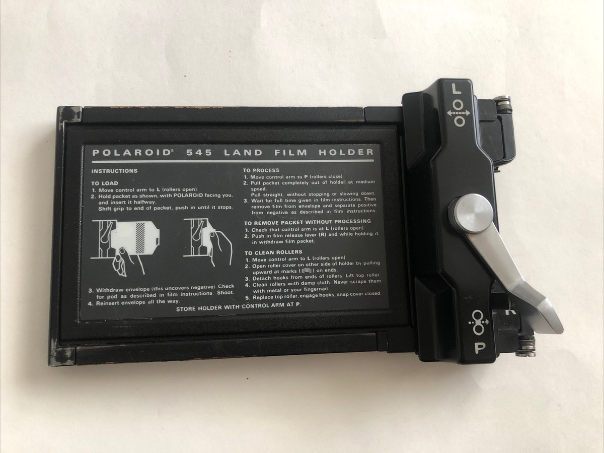 Polaroid 545 Instant Land Film Holder Back for a 4X5 Cameras