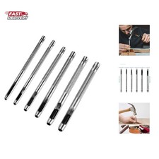 Leather Hole Punch Set for Belts, Watch Bands and Leather Crafts, Heavy Duty ...