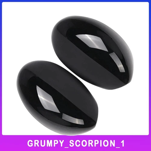 Pack of 2 Mirror Cover Caps for Mini Cooper R50 R53 Hatchback R52 Convertible