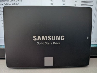 MINT Samsung 850 EVO 500GB SSD 2.5'' SATA III Internal Solid State Drive SSD 100%
