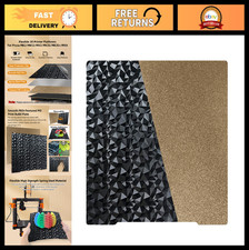 Flexible PEI Build Plate 241x253.8mm for Prusa MK4 MK3 MK2 3D Printers - Texture