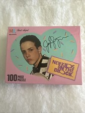 NKOTB 1990 Milton Bradley 100 Piece Heart Shaped Puzzle Complete W/ Box