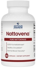 Nattokinase Supplement Pure Double Strength 4,000 FUs per Capsule 180 Count