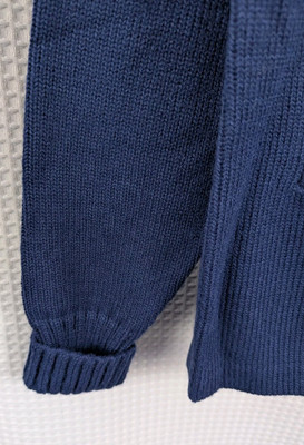 Vintage Bristol Products Official Award Sweater NOS Navy Blue