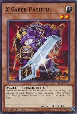 X-Saber Pashuul-Common / Short Print - 1St Edition - L26D-ENX03 - Legendary M...