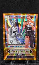 2025 Panini Donruss WNBA - Franchise Features Angel Reese #5 Orange Laser /399