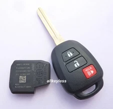 OEM Reshelled TOYOTA TACOMA RAV4 TUNDRA keyless entry remote key fob GQ4-52T