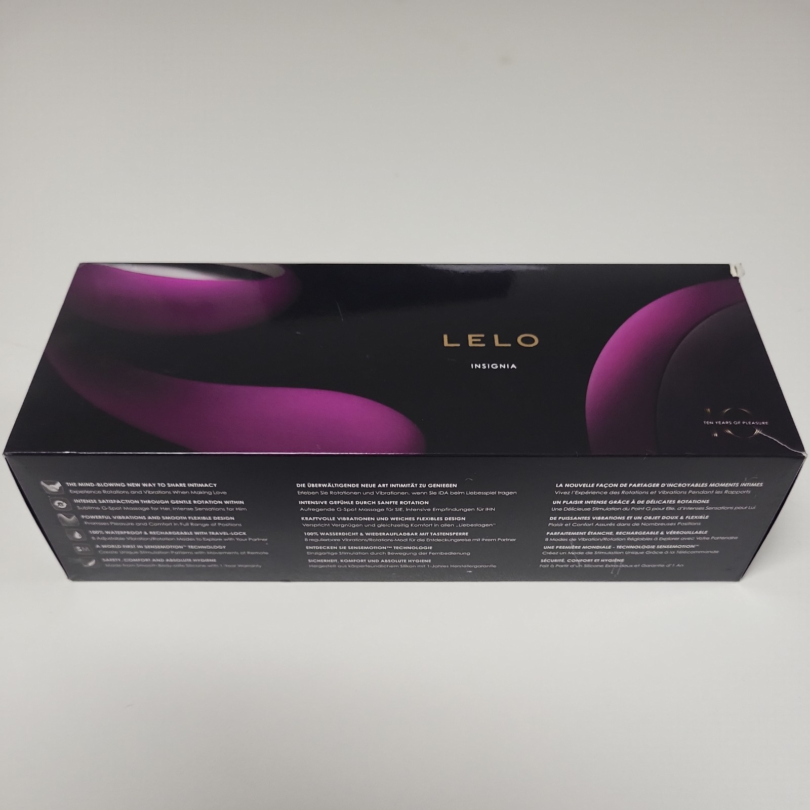 LELO – Insignia IDA Premium Couples MASSAGER – Gleitgel