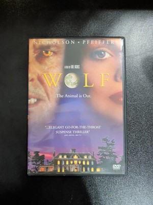 Wolf DVD, 1994, OOP Jack Nicholson, Michelle Pfeiffer, James Spader