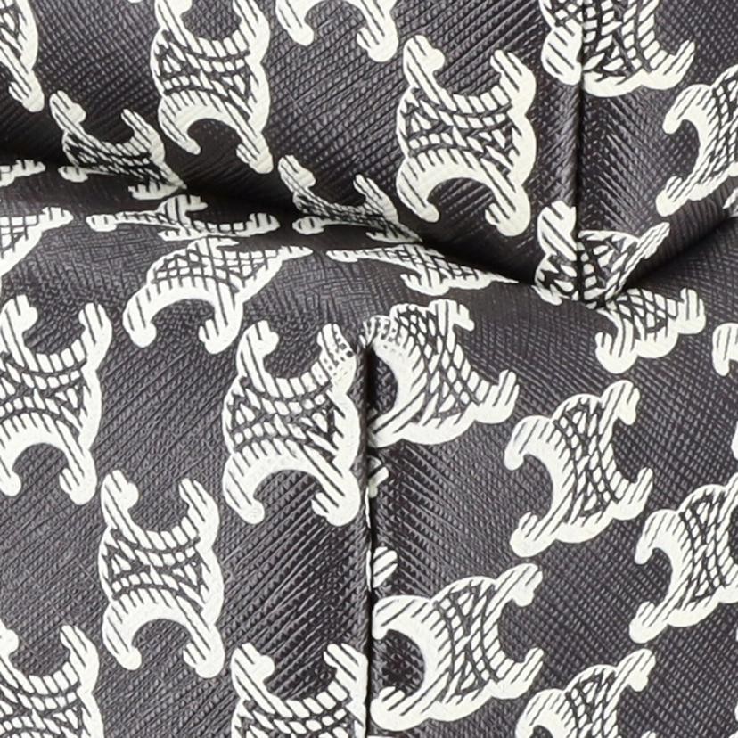 Celine Medium Trillonphe Backpack/Black White/188… - image 7