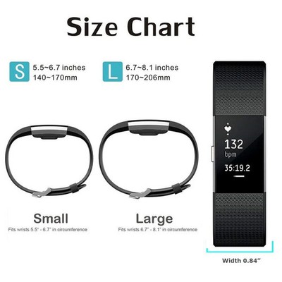 Fitbit Charge 2 Activity Tracker - Black (FB407SBKL) for sale
