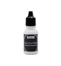 Jacquard ColorPad 0.5 oz Pigment Ink Refill   Frost White, Archival, Acid-Free