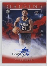 2024-25 Panini Origins Rookie Auto Red /99 Yves Missi #RA-YMP Auto 1k1g