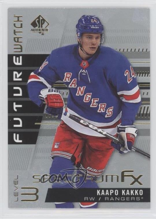 2019 SP Authentic Spectrum FX Bounty Scratched Kaapo Kakko #S-99 Rookie RC 2o7