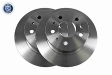 2x VAICO Bremsscheiben Hinten passend für MERCEDES-BENZ Stufenheck (W123)