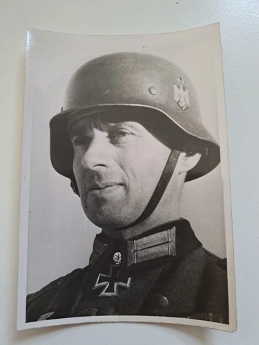 KRIEGSBERICHTER PHOTO  OBERST ALEXANDER CONRADY  RARE