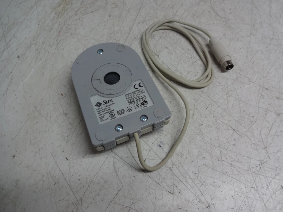 Sun Ne Sun1 Micro Systems 3 Button Mouse Compact 1 370-1586-03 - Image 4 of 4