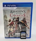 Assassin's Creed Chronicles (Sony PlayStation Vita, 2016) PS Vita CIB Complete
