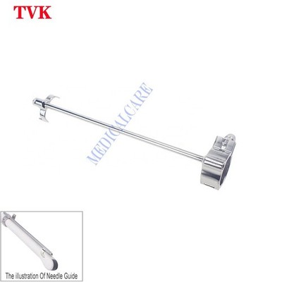 Reusable Biopsy Needle Guide for Sonomedic E10-4CS Ultrasound Transducer Probe