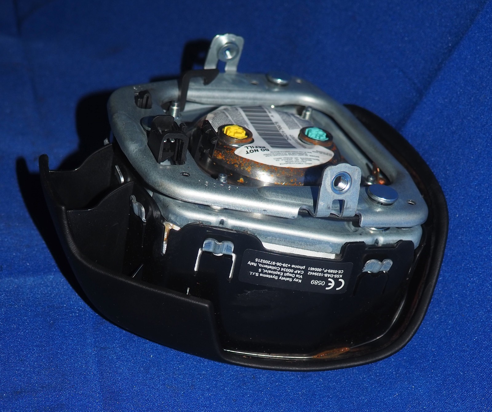 2014-2023 Maserati Ghibli Quattroporte Driver Left Steering Wheel Air Bag Black