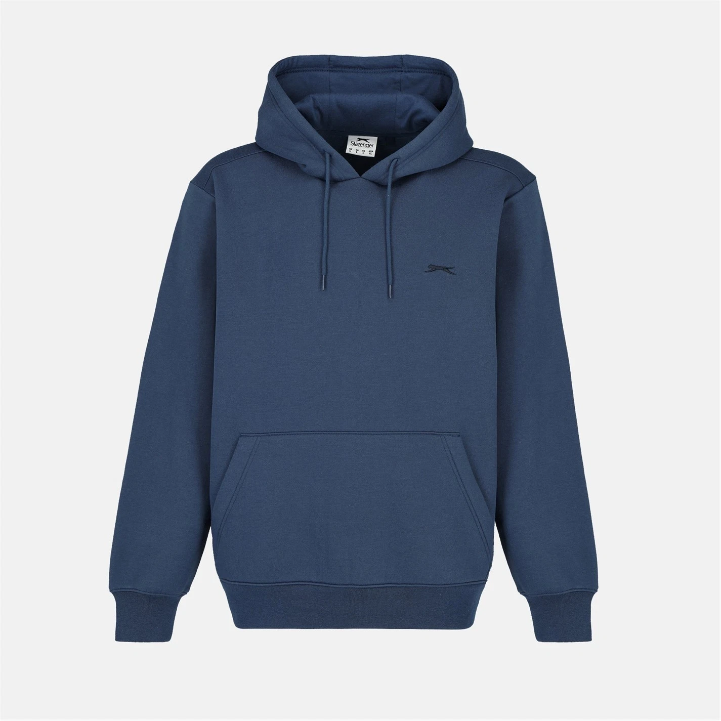 Slazenger Men Fleece Hoody Sweatshirt Jumper Sweater XS S M L XL 2XL 3XL 4XL 5XL