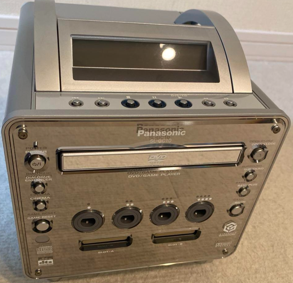 Panasonic ゲームキューブQ本体　SL-GC10 Panasonic Q SL-GC10 Gamecube Japanese console GCQ DVD Game