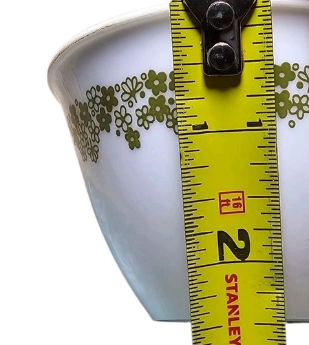 Vintage Corning Green Crazy Daisy Zuckerdose - Bild 5 von 5